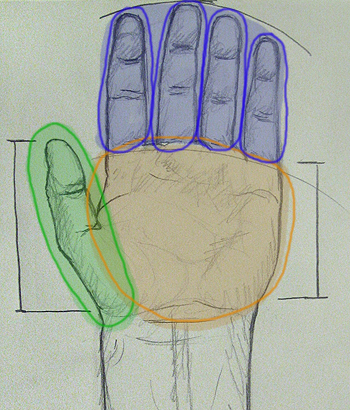 how to draw hands